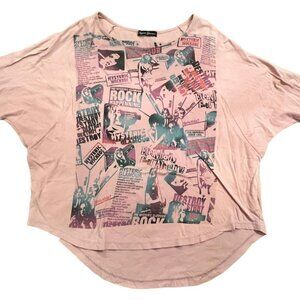 Vintage Hysteric Glamour Wild Woman Quarter Sleeve Graphic Tee